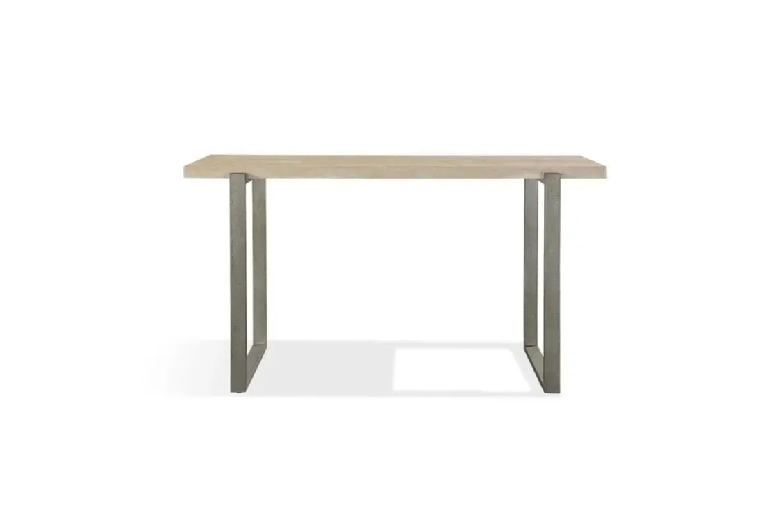 Mor Furniture Mario Sofa Table In Travertine
