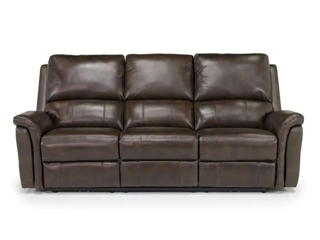 Mor Furniture Martina 2 Power Sofa & Loveseat In Dark Brown