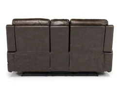 Mor Furniture Martina Reclining Loveseat In Dark Brown