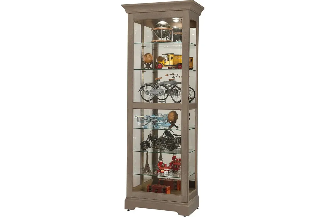 Mor Furniture Martindale Curio Cabinet In Gray
