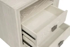 Mor Furniture Maxime 2 Drawer Nightstand W/ Usb In Sugar