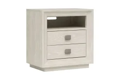 Mor Furniture Maxime Storage Bed, Dresser, Mirror & Nightstand In Sugar, Full