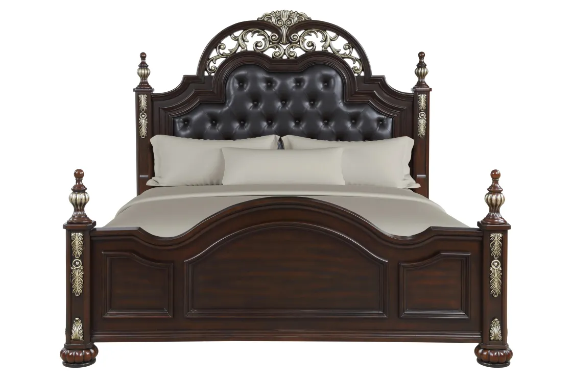 Mor Furniture Maximus Upholstered Panel Bed In Madeira, Queen