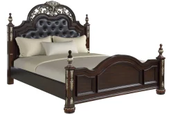 Mor Furniture Maximus Upholstered Panel Bed In Madeira, Queen