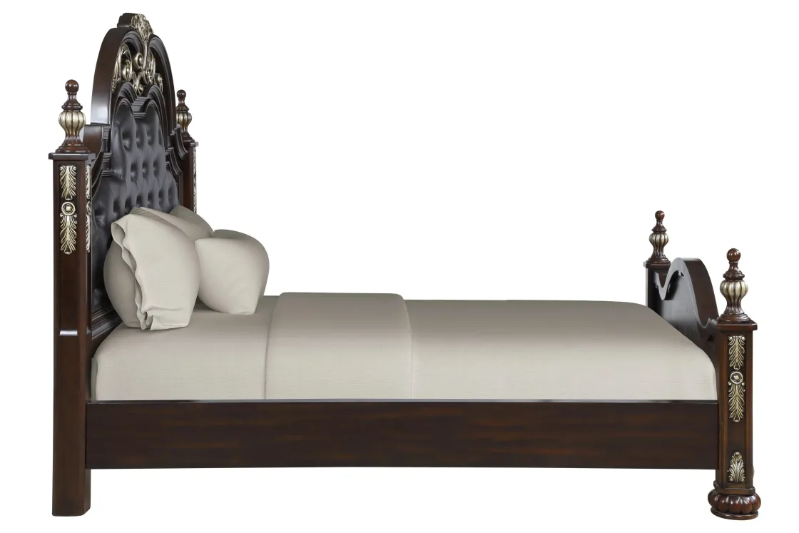 Mor Furniture Maximus Upholstered Panel Bed In Madeira, Queen