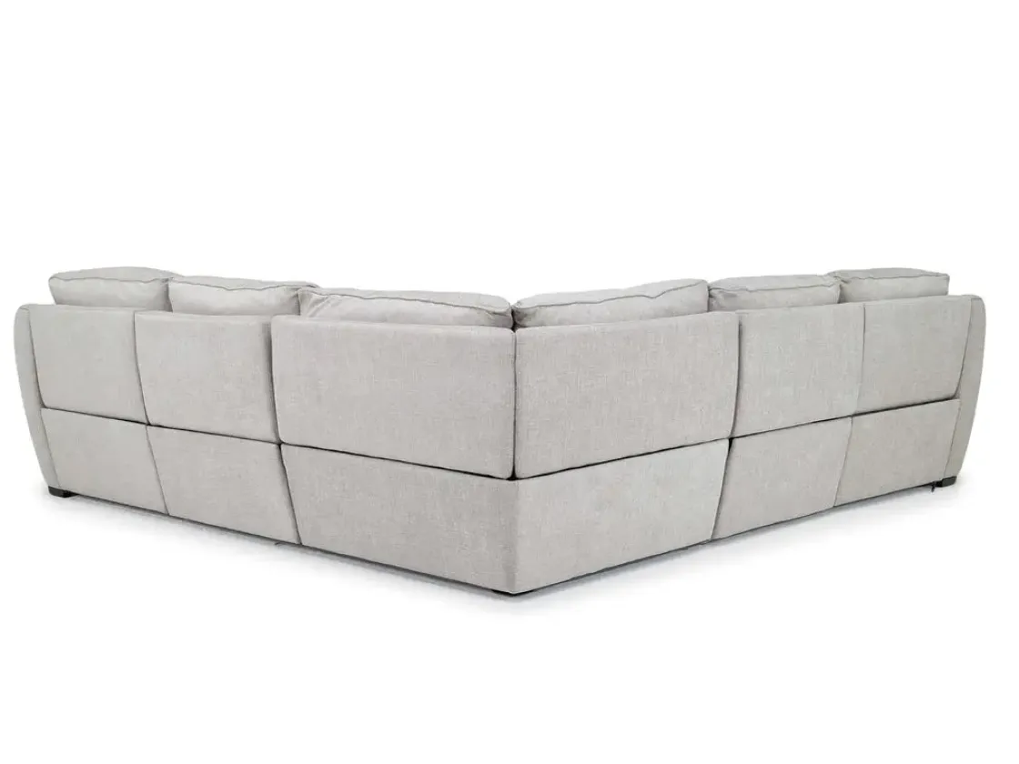 Mor Furniture Mayflower 5 Piece 2 Power Sectional In