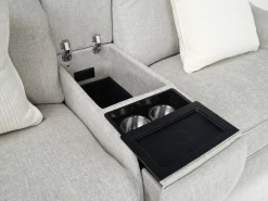 Mor Furniture Mayflower 2 Power Audio Console Loveseat In