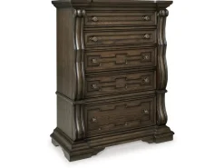 Mor Furniture Maylee Chest In Dark Brown