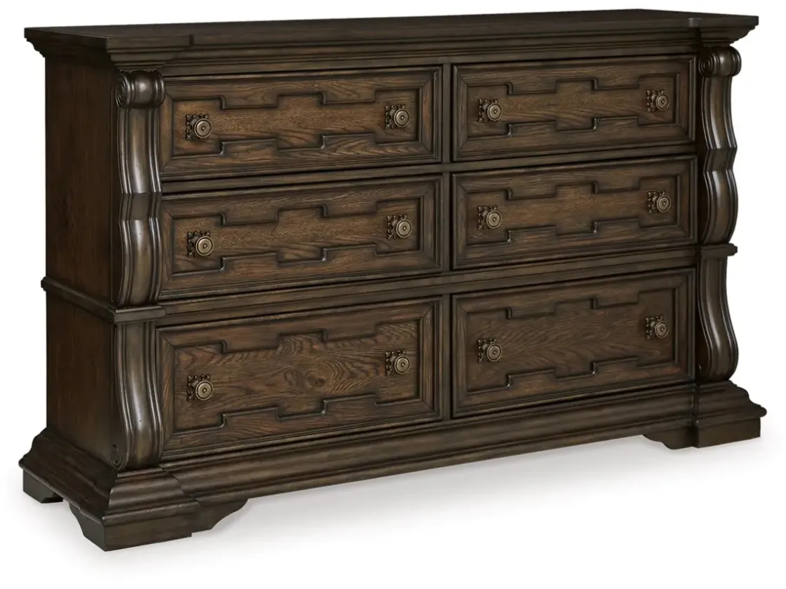 Mor Furniture Maylee Dresser In Dark Brown