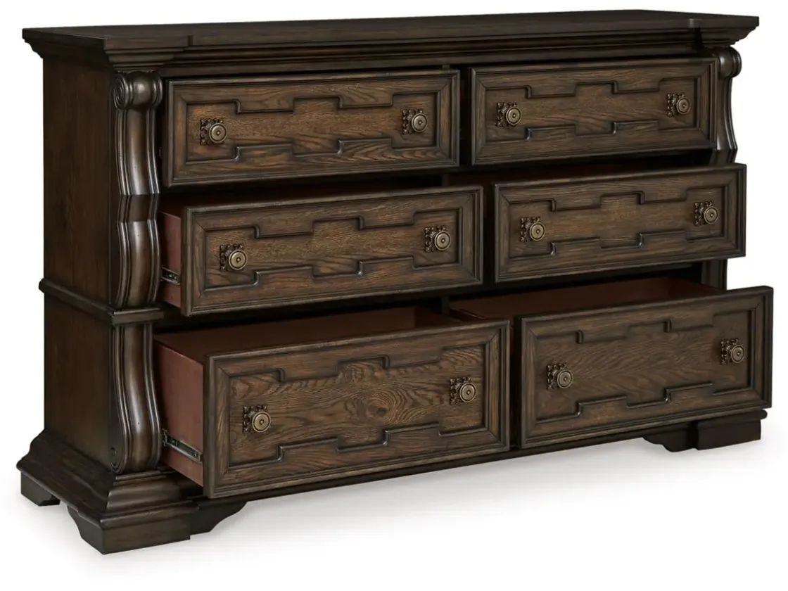 Mor Furniture Maylee Dresser In Dark Brown