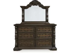 Mor Furniture Maylee Dresser In Dark Brown