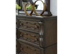 Mor Furniture Maylee Dresser In Dark Brown