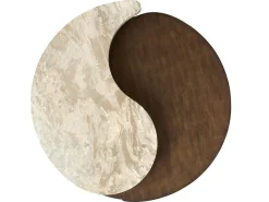 Mor Furniture Mcpherson Round Coffee Table In Burnt Umber