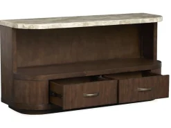 Mor Furniture Mcpherson Sofa Table In Burnt Umber