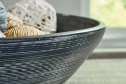 Mor Furniture Meadie Bowl In Distressed White