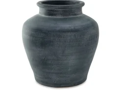 Mor Furniture Meadie Tall Vase In Distressed White