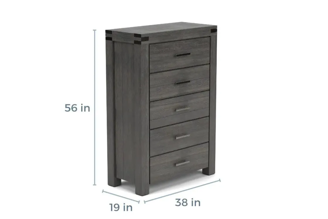 Mor Furniture Meadow Chest In Brown
