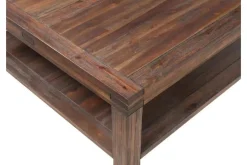 Mor Furniture Meadow Coffee Table In Brick Brown