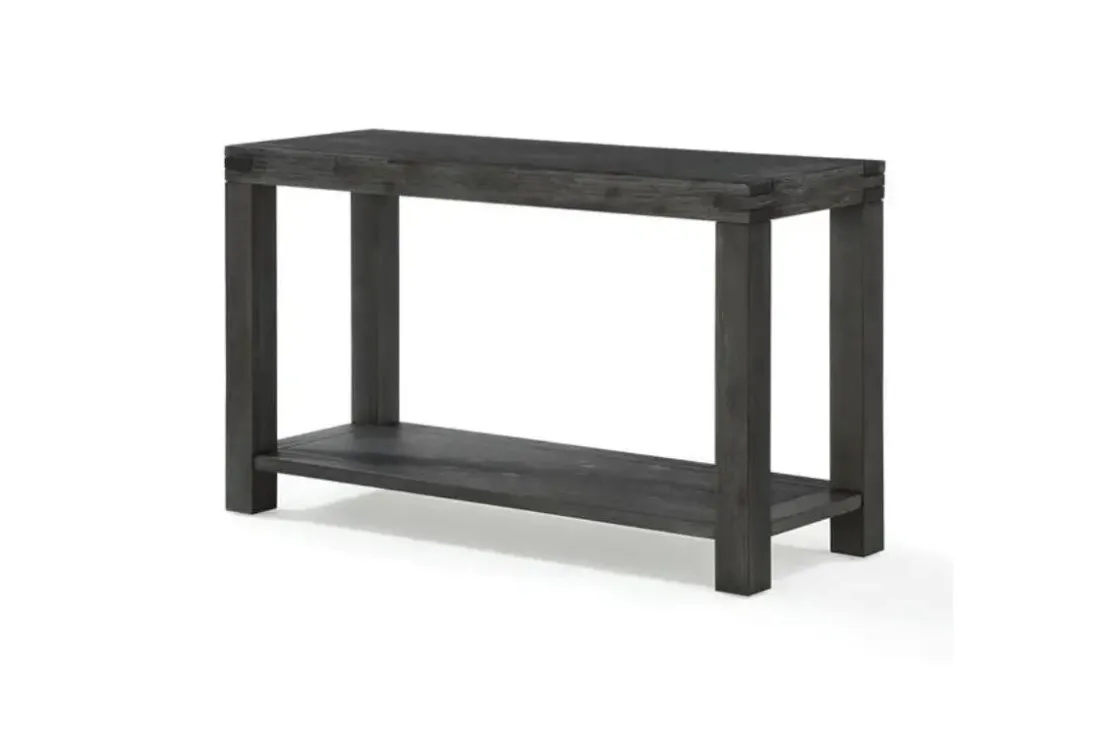 Mor Furniture Meadow Console Table In Brick Brown
