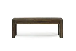 Mor Furniture Meadow Dining Bench In Gray