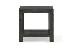 Mor Furniture Meadow End Table In Brick Brown