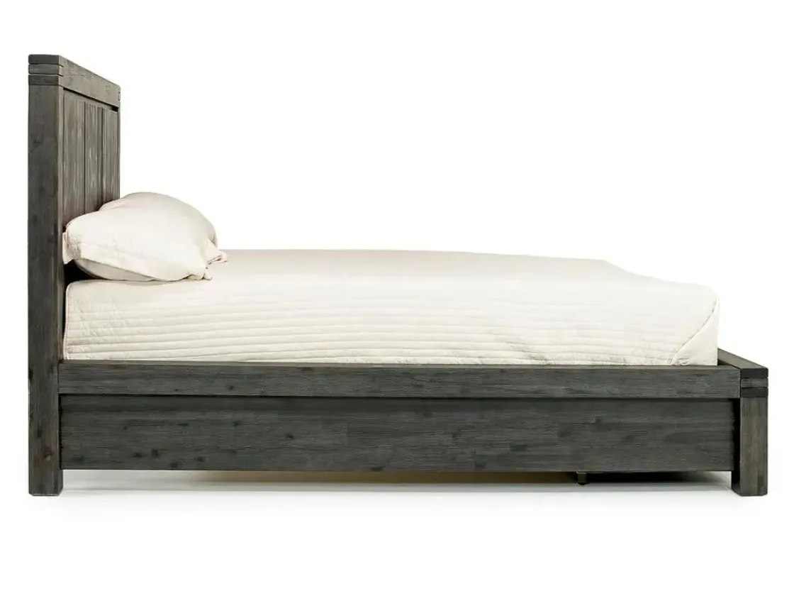 Mor Furniture Meadow Panel Bed W/ Storage In Brown, Full