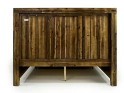 Mor Furniture Meadow Panel Bed W/ Storage In Brown, Full