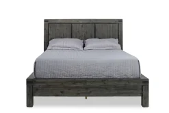 Mor Furniture Meadow Panel Bed W/ Storage In Brown, Full