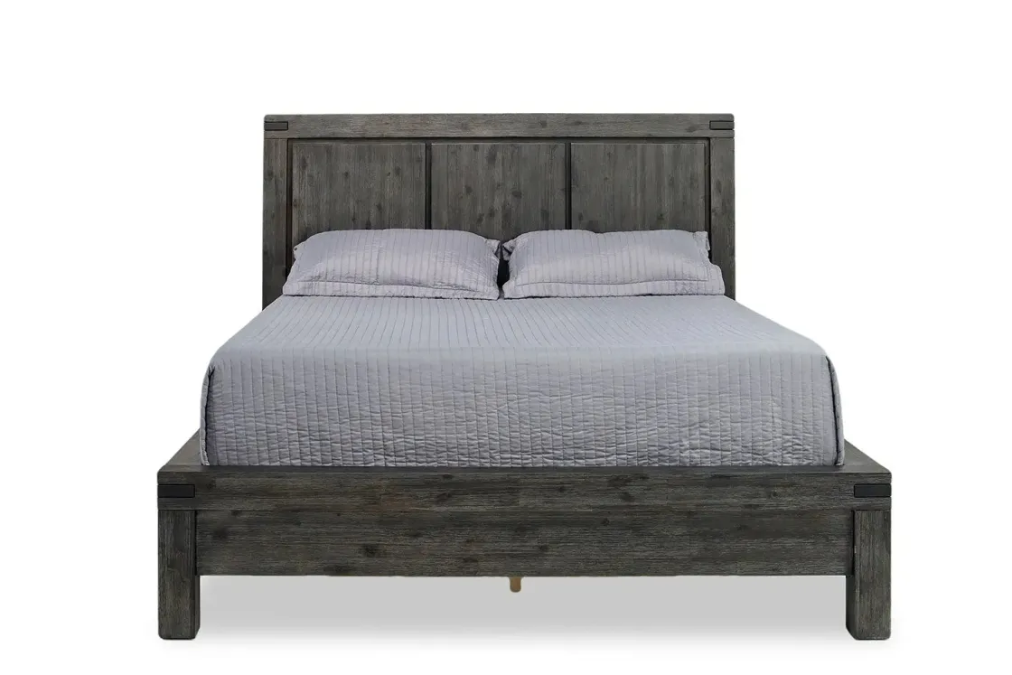 Mor Furniture Meadow Panel Bed W/ Storage In Brown, Full