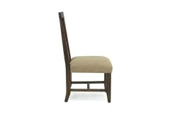 Mor Furniture Meadow Side Chair In Brown, Upholstered