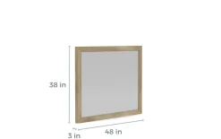 Mor Furniture Melbourne Mirror In Mineral
