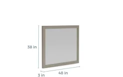 Mor Furniture Melbourne Mirror In Mineral