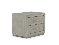 Mor Furniture Melbourne Panel Bed, Dresser, Mirror & Nightstand In Brown Mel, Full
