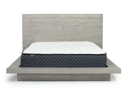 Mor Furniture Melbourne Panel Bed, Dresser, Mirror & Nightstand In Brown Mel, Full