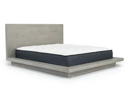 Mor Furniture Melbourne Panel Bed In Mineral, Full