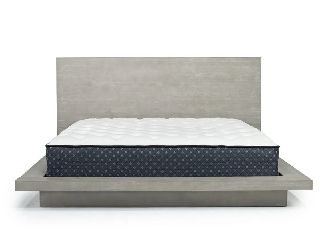 Mor Furniture Melbourne Panel Bed In Mineral, Full