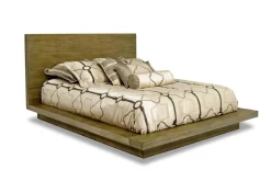 Mor Furniture Melbourne Panel Bed In Mineral, Full