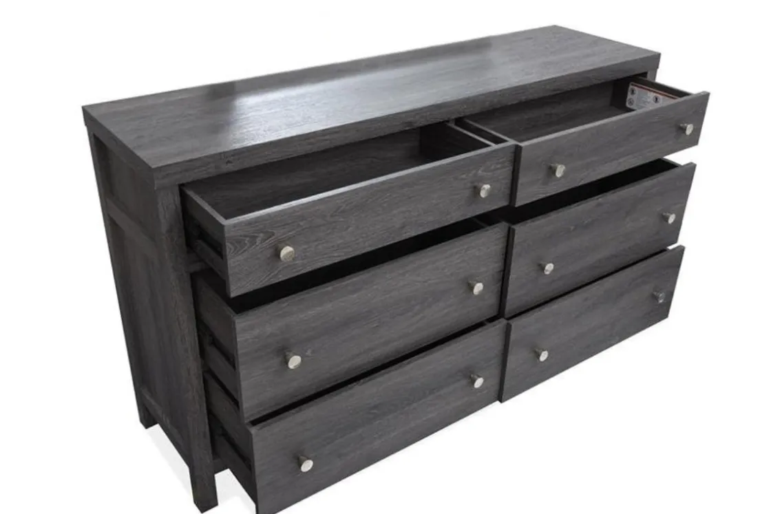 Mor Furniture Merrifield Dresser In Pecan Sandy