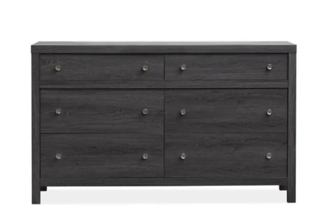 Mor Furniture Merrifield Dresser In Pecan Sandy