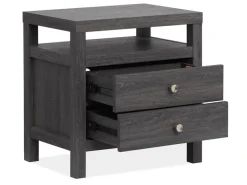 Mor Furniture Merrifield Nightstand In Pecan Sandy