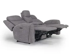 Mor Furniture Mia 2 Power Console Loveseat In Gray