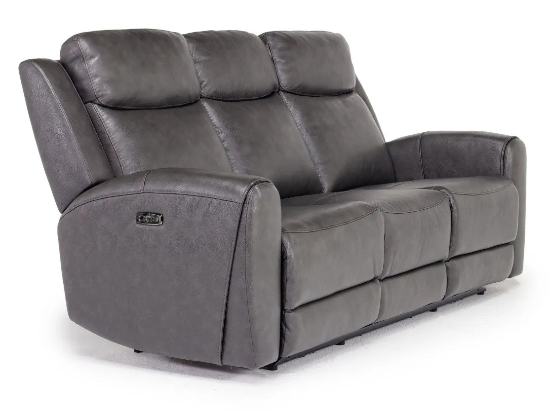 Mor Furniture Mia 2 Power Sofa In Gray
