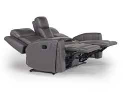 Mor Furniture Mia Reclining Sofa & Console Loveseat In Gray