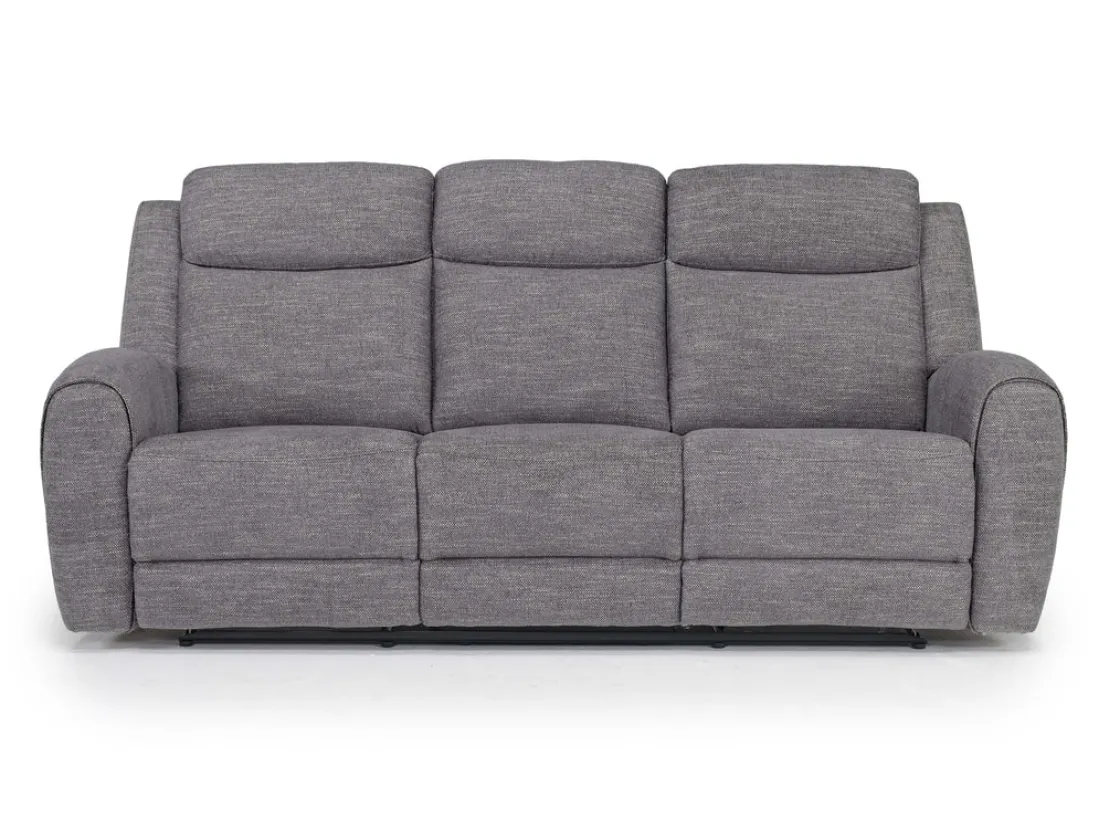 Mor Furniture Mia Reclining Sofa In Gray