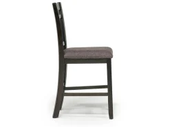 Mor Furniture Miami Adjustable Dining Table & 4 Stools In Gray
