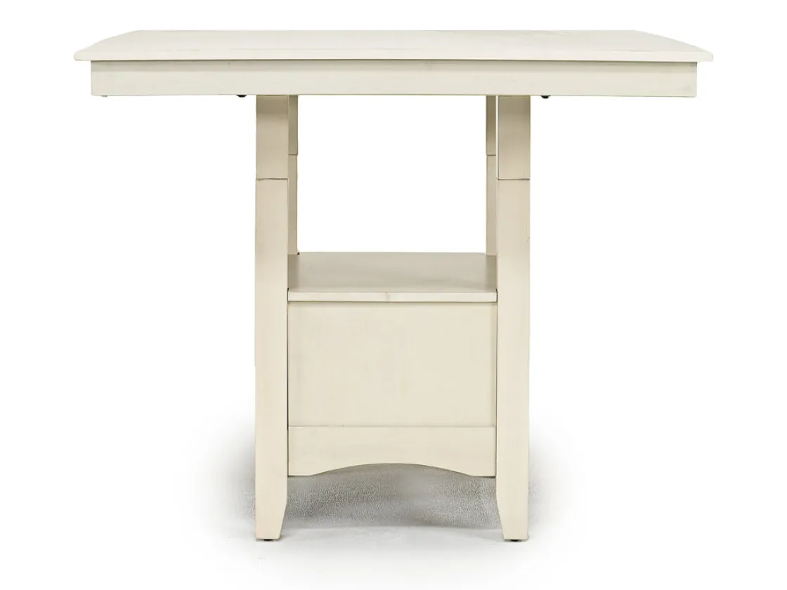 Mor Furniture Miami Adjustable Dining Table & 4 Stools In Gray
