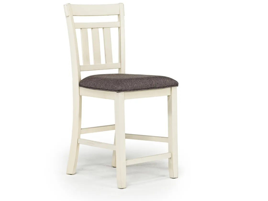 Mor Furniture Miami Adjustable Dining Table & 4 Stools In Gray