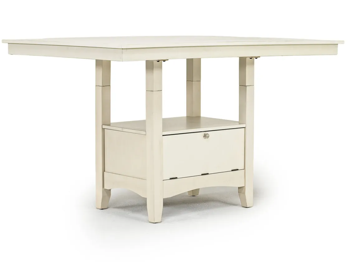 Mor Furniture Miami Adjustable Dining Table, 4 Stools & Bench In