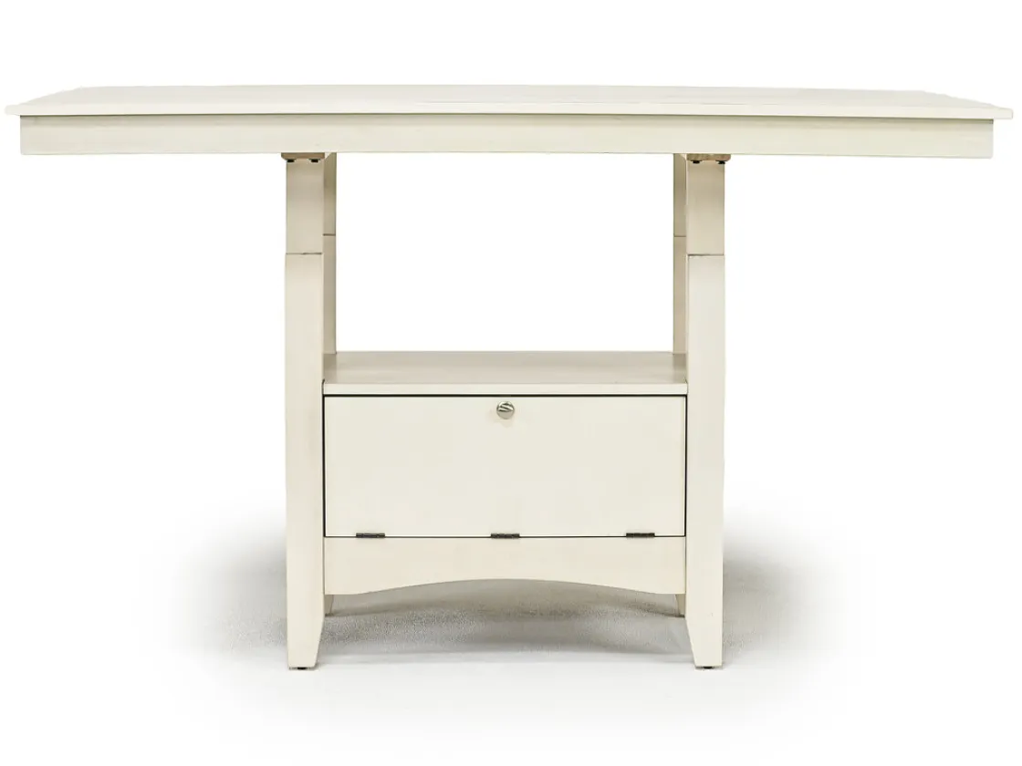Mor Furniture Miami Adjustable Dining Table, 4 Stools & Bench In