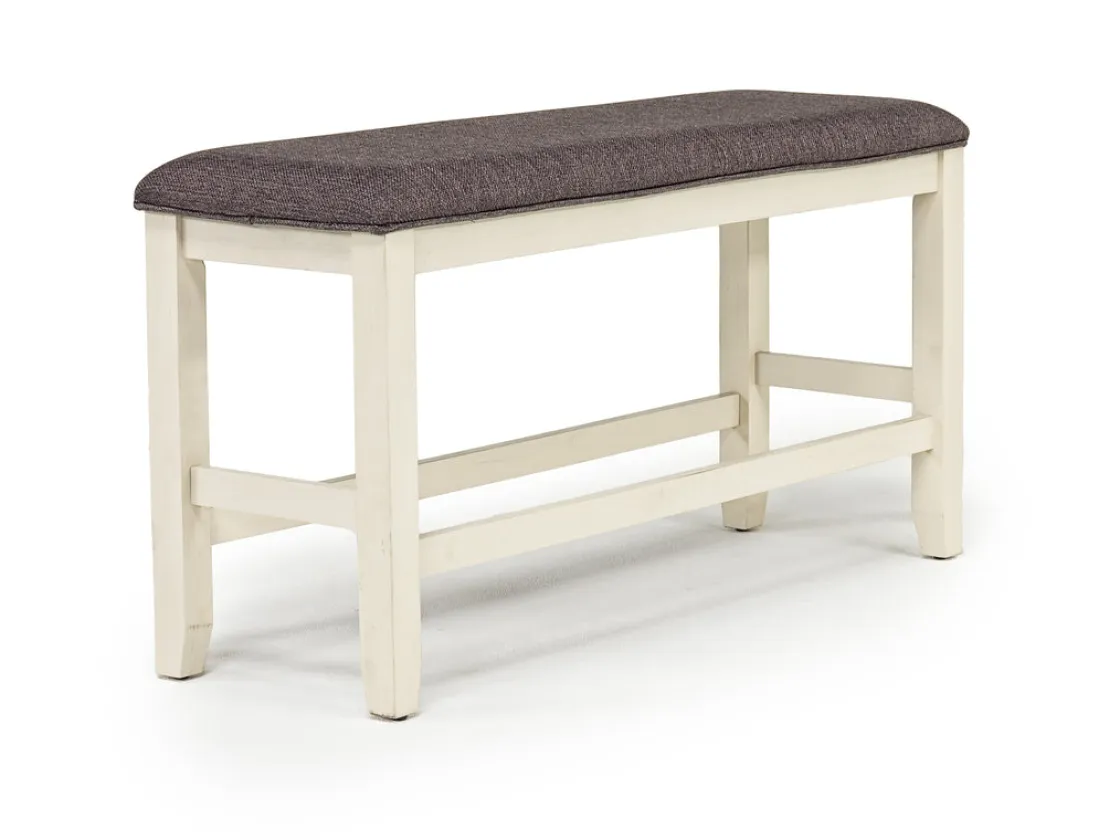 Mor Furniture Miami Adjustable Dining Table, 4 Stools & Bench In